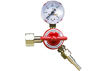 Редуктор БПО-5-СВ-АЛ пропановый, 1 манометр Foxweld 4429