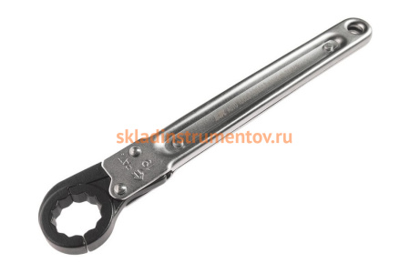Раскрывающийся двенадцатигранный ключ с трещоткой 19мм, 200мм JTC-332519