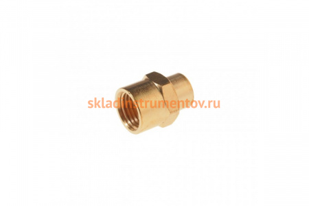Соединитель резьбовой внутренняя резьба 1/4х1/8 ROCKFORCE RF-FF04/02