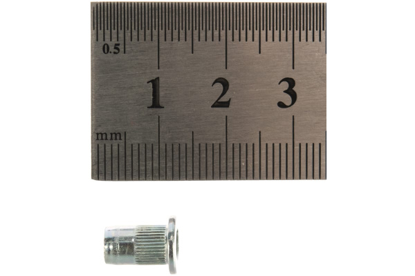 Заклепка с внутренней резьбой Bralo М4 СТ-ЦБН с насечкой 500 шт 0371104006