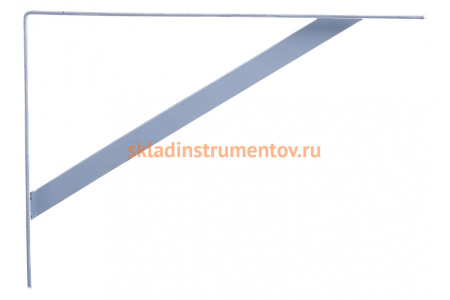 Уголок-кронштейн STAYER MASTER усиленный 400x280x30x4мм белый 37423-1 37423-1