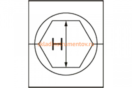 Матрица шестигранная МШ-34.0-С/100т (34 мм; 100 т; стальные зажимы) для пресса ПГ-100 КВТ 63471