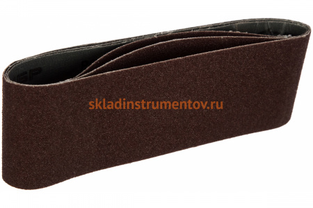 Лента шлифовальная "МАСТЕР" 3 шт. (75х457 мм; P60) для ЛШМ Зубр 35541-060