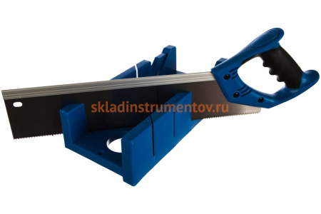 Пластиковое стусло с ножовкой Зубр "ЭКСПЕРТ" 15397