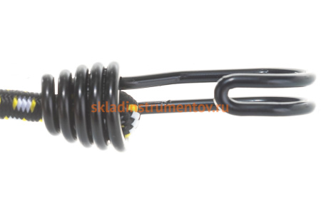 Шнур крепежный резиновый "PROFESSIONAL" 2 шт. (120 см; 8 мм) с двойным стальным крюком STAYER 40506-120