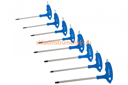 Набор L-образных ключей TORX (ложемент, 8 предметов) KING TONY 9-22308PR
