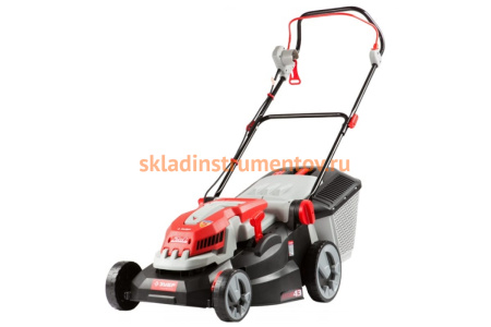 Роторная электрическая газонокосилка Зубр ЗГКЭ-43-1600