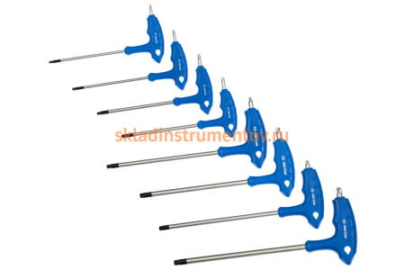 Набор L-образных ключей TORX (ложемент, 8 предметов) KING TONY 9-22308PR