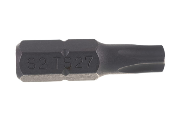 Вставка 5-гранная TORX с отверстием (TS27Hх25 мм; 1/4") JTC 1192527
