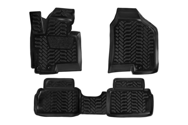 Ковры в салон Airline 3D с подпятником для Hyundai ix35 2010 4 шт. ACM-PS-35