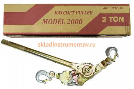 Ручная рычажная лебедка с канатом и протяжкой DK-2000 EURO-LIFT 00-00000411