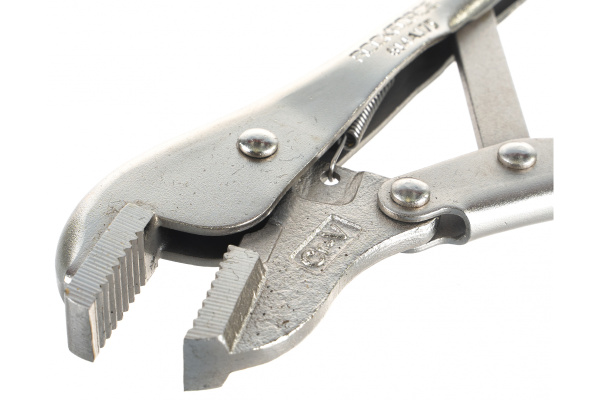 Гейферный зажим с плоскими губками ROCKFORCE тип USA 7-175мм RF-614A175