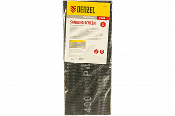 Сетка абразивная (5 шт; 115х280 мм; P 400) DENZEL 75187