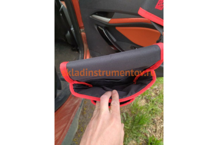 Сумка-пояс двойная (20 карманов; держатель для молотка) MATRIX 90240