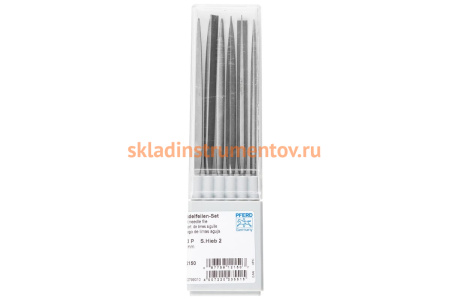 Набор прецизионных надфилей PFERD SET NFB 2492P140/1  12712003