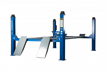 Подъемник (4х стоечный, электрогидравлический, 4т, c траверсой 2т, 380В) NORDBERG  4445J 380V