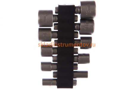 Набор насадок 4-13 мм 10 предметов ЭВРИКА ER-9301