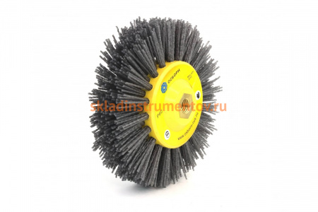 Щетка дисковая (150х40 мм; M14; ворс полимер абразив P60) ОСБОРН 6-011 PLM.DB150M14P60