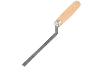 Расшивка, 155x12 мм, углеродистая сталь, деревянная рукоятка РемоКолор 28-4-002