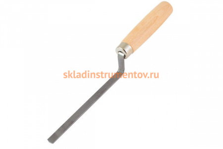 Расшивка, 155x12 мм, углеродистая сталь, деревянная рукоятка РемоКолор 28-4-002