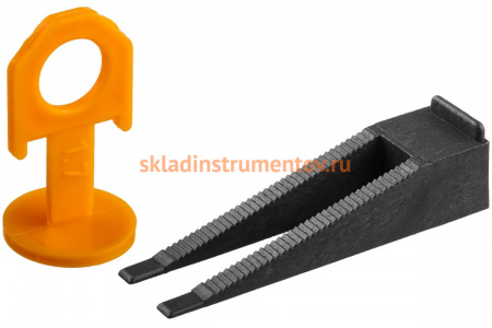 Комплект системы выравнивания плитки ЗУБР 3384-H50