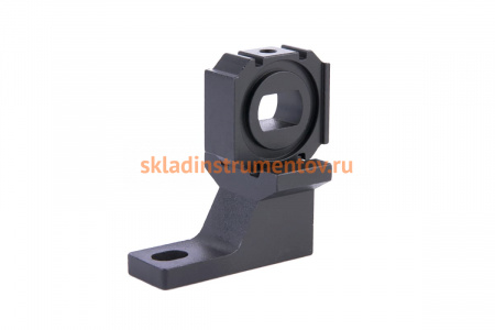 Скоба-держатель (L-образная) блока подготовки воздуха с резиновыми уплотнителями WIEDERKRAFT WDK-7040L