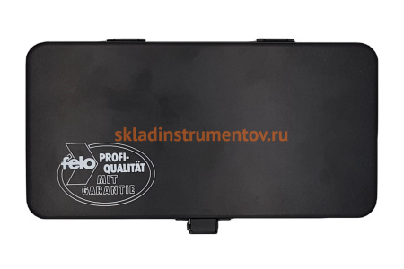 Отвертка c регулировкой крутящего момента Nm 1,5-3,0 с набором насадок 12 шт. в кейсе Felo 10099216
