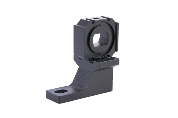 Скоба-держатель (L-образная) блока подготовки воздуха с резиновыми уплотнителями WIEDERKRAFT WDK-7040L