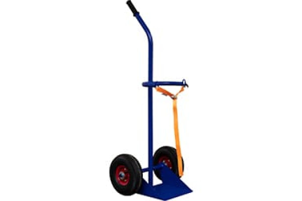 Тележка для баллона с фиксацией ремнем RUSKLAD ГБР 1 d250мм пневмо Тележка для баллона с фиксацией ремнем RUSKLAD ГБР 1 d250мм пневмо