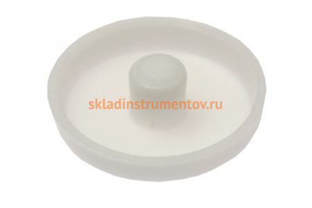 Заглушка под рамный дюбель Зубр цвет белый, ТФ6, 25шт 4-308136-3