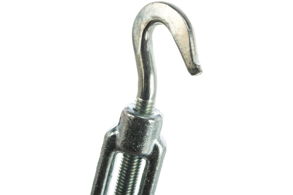 Талреп ЗУБР DIN 1480, крюк-кольцо, М8, кованая натяжная муфта, оцинкованный 304356-08 Талреп ЗУБР DIN 1480, крюк-кольцо, М8, кованая натяжная муфта, оцинкованный 304356-08