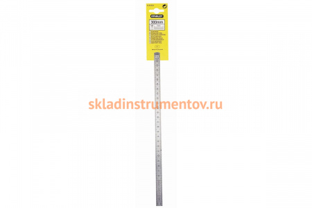 Двухсторонняя линейка Stanley 30 см 1-35-524