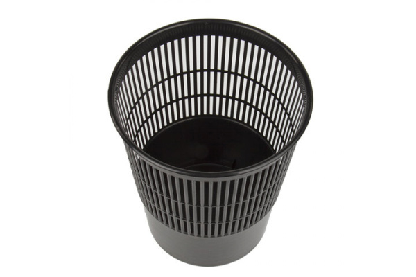 Корзина для бумаг BRAUBERG сетчатая, 9 литров, черная 237001 Корзина для бумаг BRAUBERG сетчатая, 9 литров, черная 237001