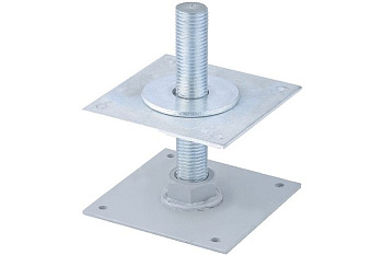 Анкер, регулируемый по высоте СИБРТЕХ ARH 120-24, цинк, 46563