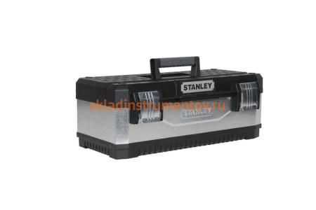 Металлопластмассовый ящик для инструмента Stanley гальванизированный 1-95-619