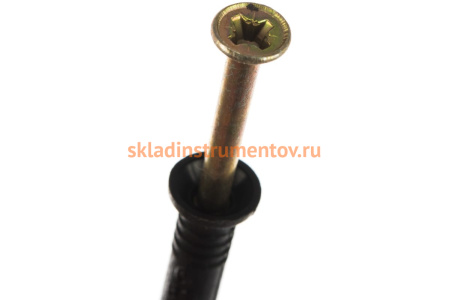 Дюбель-гвоздь STAYER полипропиленовый потайный бортик 6 x 60 мм 1500 шт 30640-06-060