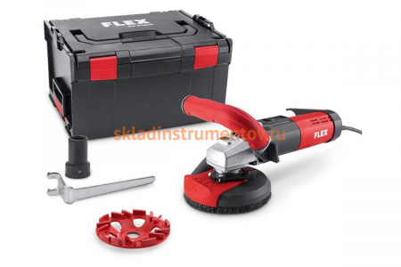 Мощная шлифовальная машина для санационных работ FLEX LD 18-7 125 R, Kit TH-Jet 408611