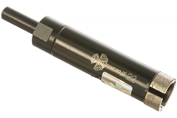 Коронка алмазная по керамограниту, серебряная пайка (22 мм) TRIO-DIAMOND GCB771