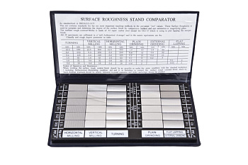 Набор образцов шероховатости поверхности из 30шт, GRIFF Ra 0.05 - 12.5 021174
