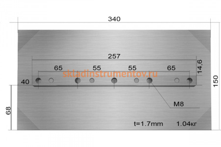 Лопасти 4 шт для DMD1000 ТСС 073118