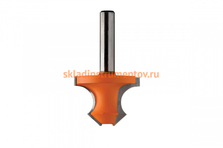 Фреза фасочная профильная (36x25 мм; R 8 мм; хвостовик 8 мм) CMT 954.080.11