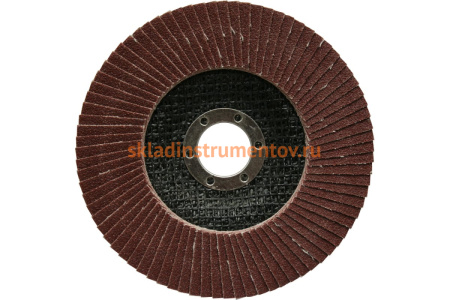 Круг лепестковый шлифовальный (125х22 мм; Р 120) ПРАКТИКА 919-211