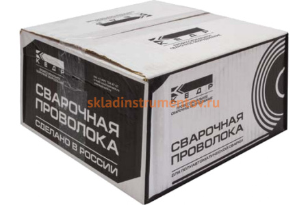 Проволока омедненная СВ-08Г2С-О (2х5 кг; 0.8 мм) КЕДР 7390034