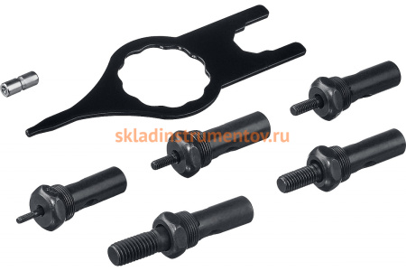 Двуручный заклепочник Зубр Р-М10 в кейсе 31056, для резьбовых заклепок М3-М10 31056