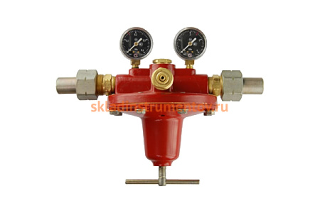 Редуктор рамповый для централизованного питания газосварочных постов (пропан) БАМЗ РПО-25-1