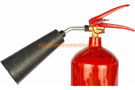 Углекислотный огнетушитель с раструбом ОУ-3 В;С;Е (старый ГОСТ ОУ-5) СПЕЦ