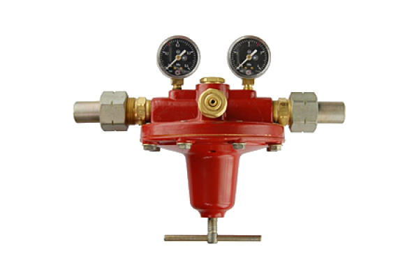 Редуктор рамповый для централизованного питания газосварочных постов (пропан) БАМЗ РПО-25-1