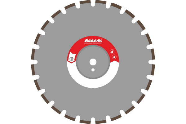 Диск алмазный отрезной сегментный по железобетону 1A1RSS/C2 ЖБЛ 20 (450х25.4 мм) Адель КК17339