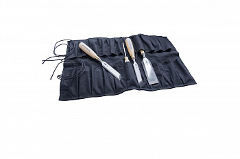 Тканевая сумка-скрутка Петроградъ, 530*330мм, 24 кармана, для стамесок М00016079