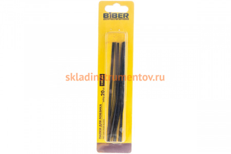 Пилка (20 шт; 150 мм; 24TPI) для ручного лобзика Biber 85702 тов-111323